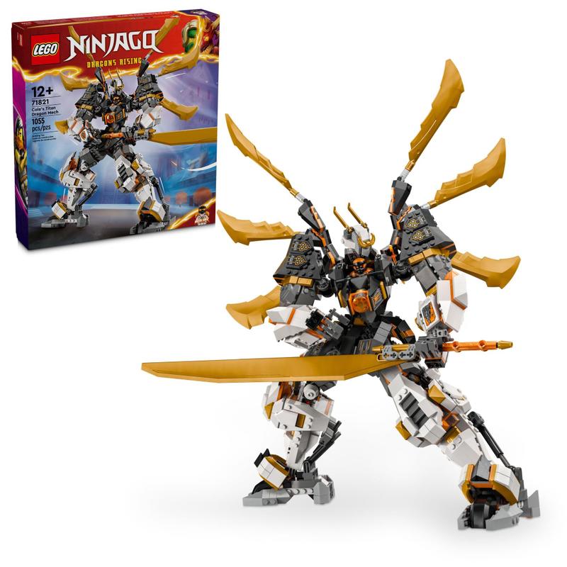 トライアルセット・サンプル yoon LEGO NINJAGO Cole's Titan Dragon Mech 71821 - Brinquedo com